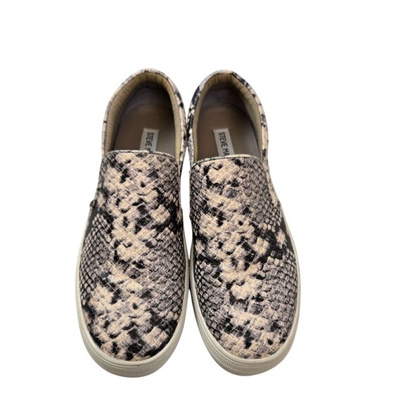 Steve Madden Gills Vegan Leather Snake Print Loafer Shoes Size 8 - Picture 2 of 8